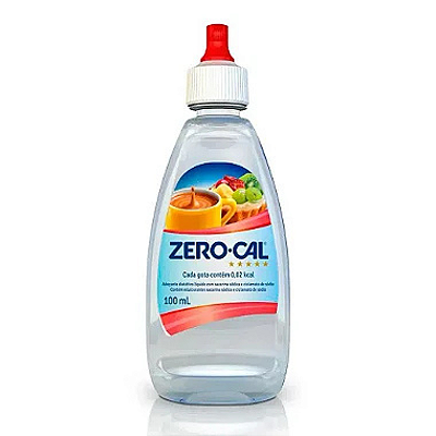 Adoçante Líquido sacarina 100ml - Zero Cal