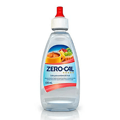 Adoçante Líquido Sacarina 100 ml - Zero-Cal