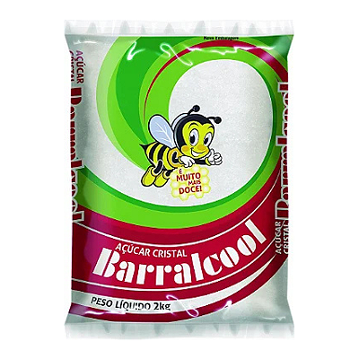 Açúcar 2 kg - Cristal