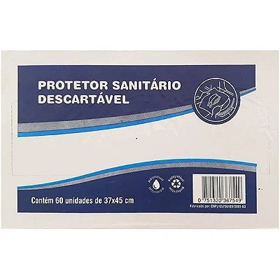 Refil de Protetor de Assento Sanitário 60 Folhas