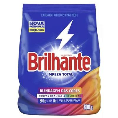 Sabão em Pó 800g - Brilhante