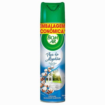 Odorizador 360ml Bom Ar Flor de Algodão