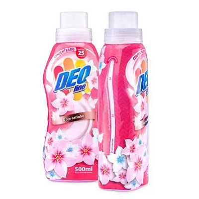 Amaciante concentrado 500ml Doce e Carinho - Deoline Premisse