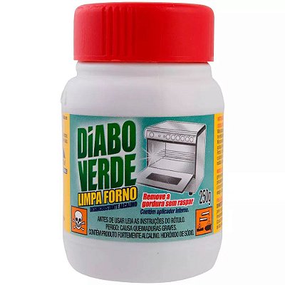 Limpa Forno 250g - Diabo Verde