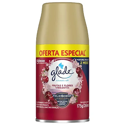 Refil Odorizador  269ml Automática Flores e Frutas - Glade