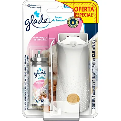 Desodorizador Lembranças de Infância + Aparelho 12ml - Glade