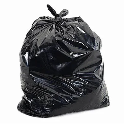 Saco Lixo Preto 50L 53x58x0,50 C/100