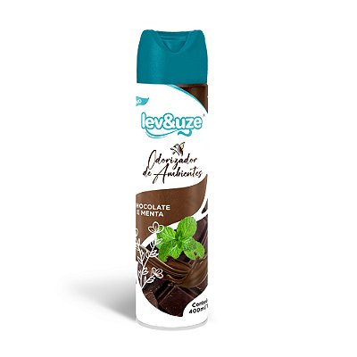 Odorizador De Ambientes Chocolate e Menta 400ml - Lev&Uze