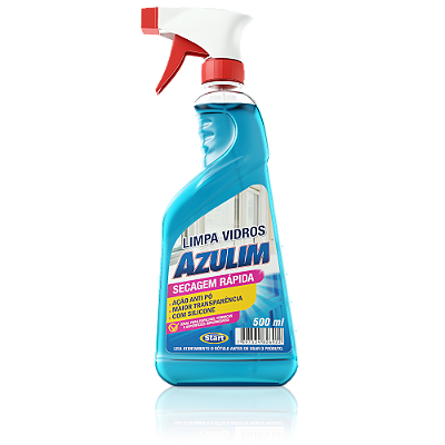 Limpa Vidros 500ml Spray - Azulim