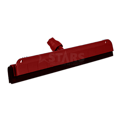 Rodo Duplo Plastico 40cm S/cabo Vermelho Multirodo Stylo - Nobre