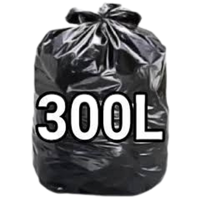 Saco Lixo Preto 300L 120X130x0,70 H3 C/50 Super Reforçado