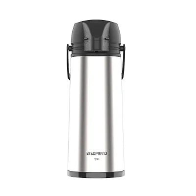 Garrafa Térmica 1,9L Inox - Soprano