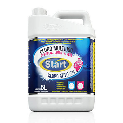 Cloro Líquido 5% Multiuso 5L - Start