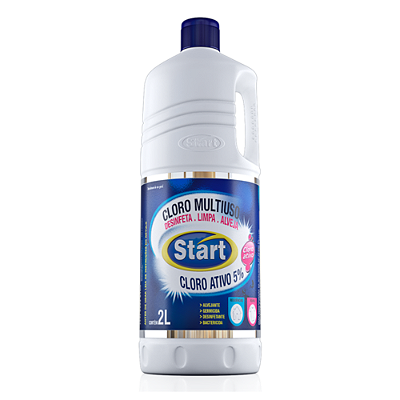 Cloro Líquido 5% Multiuso 2L - Start