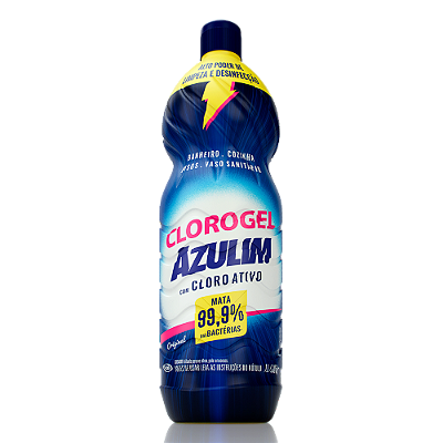 Cloro em Gel Azulim Clorogel 1L c/ Cloro Ativo - Start