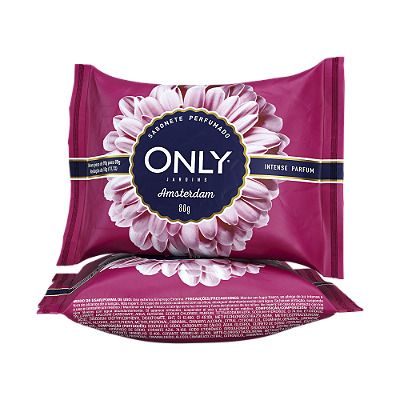 Sabonete Barra Only Amsterdam 80g Rosa - Start