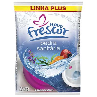 Pedra Sanitária 25g Cores Sortidas - Novo Frescor