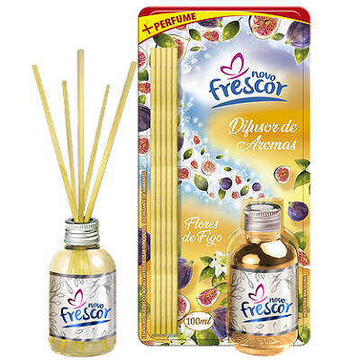Difusor de Aromas 100ml Flores de Figo - Novo Frescor