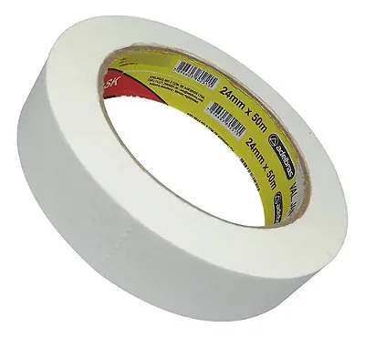 Fita Crepe 24mmx40m Branco - Adelbras