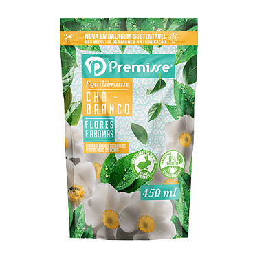 Refil Sabonete Cha Branco 450ml - Premisse