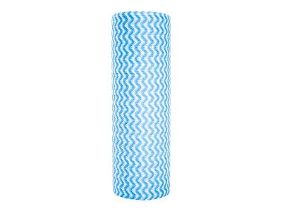 Pano não tecido multiuso rolo  25 pcs azul - Powermaid