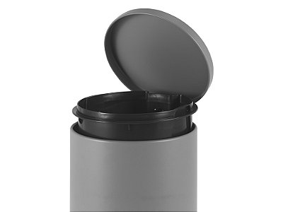 Lixeira matte 3 l cinza - Powermaid