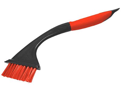 Escova limpa cantos tam único vermelho/ cinza - Powermaid