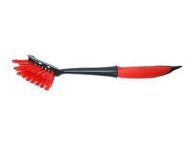 Escova fácil alcance tam único vermelho/ cinza - Powermaid