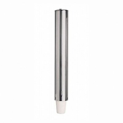 Dispenser Porta Copos 180/200ml Água Aço Inox - Aurimar