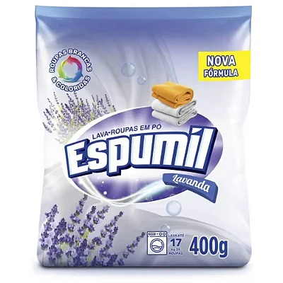 Sabão em Pó Espumil 400g Lavanda - Espumil