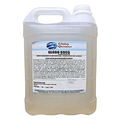 Desinc acido 05 lt 690g  limpeza pesada - globo química