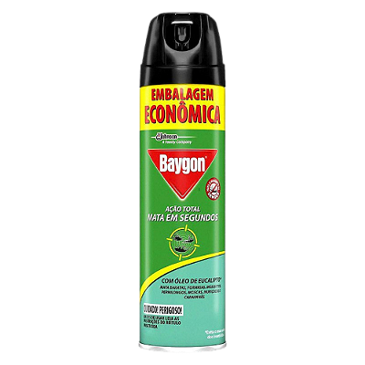 Inseticida Aerossol Açao Total Eucalipto 360ml - Baygon