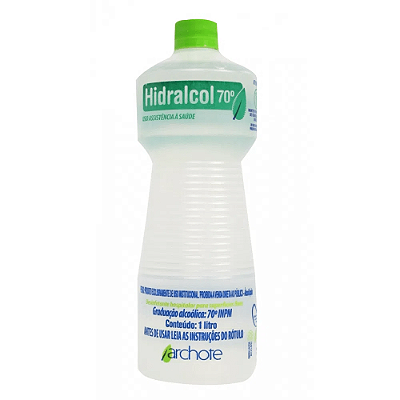 Álcool Líquido 70° 1L Hospitalar  - Archote