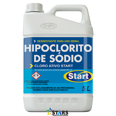 Hipoclorito de Sodio 10% 5L Cloro Ativo - Start