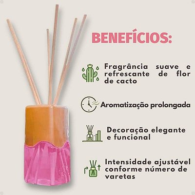 Difusor de aromas 100ml flor de cacto - coala
