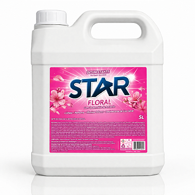 Desinfetante Floral 5 Litros - Star