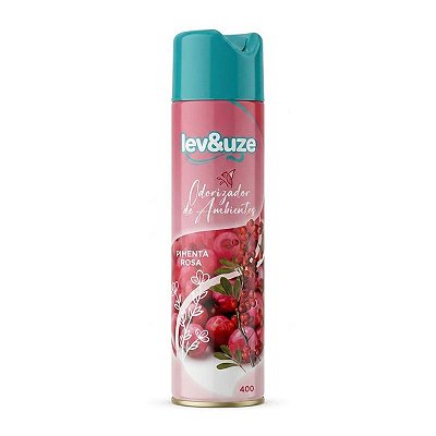 Odorizador De Ambientes PIMENTA ROSA 400ml - Lev&uze