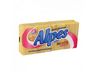 Sabão em Barra 5x180g - Alpes