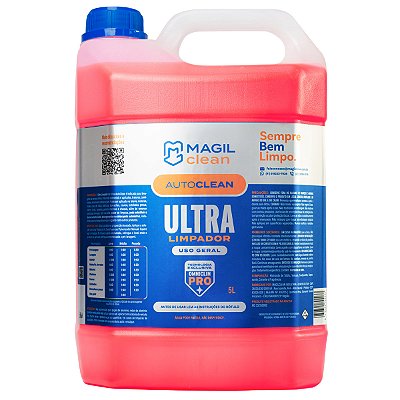 Auto Clean Ultra Limpador Automotivo Concentrado Magil Clean 5L