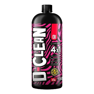 Limpador Multiuso 4 em 1 D-Clean 1,5 L - Dub Boyz