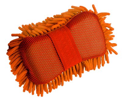 Esponja Chenille Automotiva 2 em 1 23x12cm Panos Cod-037-JS