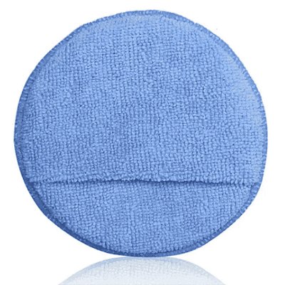 Esponja Microfibra Azul 13x13 Com Bolso -JS