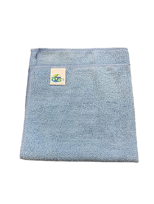 Pano Microfibra 40x40cm Azul 190 GSM Cod-239 - JS