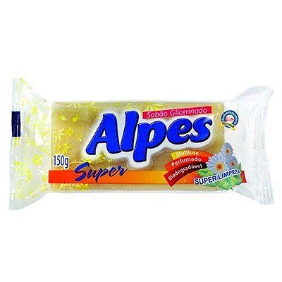 Sabão em Barra 1 × 180 g - Alpes