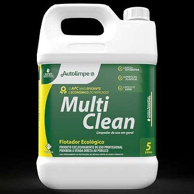 Limpador Flotador Ecológico Multiclean 5L Autolimpe