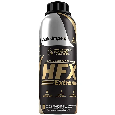 Detergente Ácido HFX Extreme 1:200 1L Autolimpe