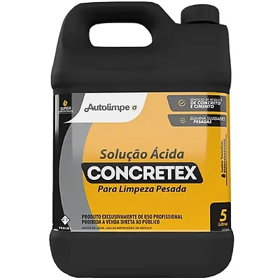 Desincrustante Ácido Concretex 1:5 5L Autolimpe