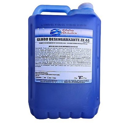 Desengraxante Zx44 Solupan 5L 1:100 - Globo Química