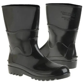 Bota PVC Preta N36 - Kadesh