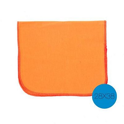 Flanela Laranja P 28x38cm - Eco